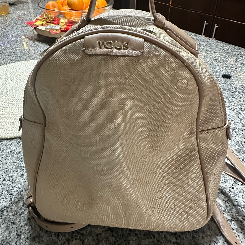 Tous Light Brown Backpack
